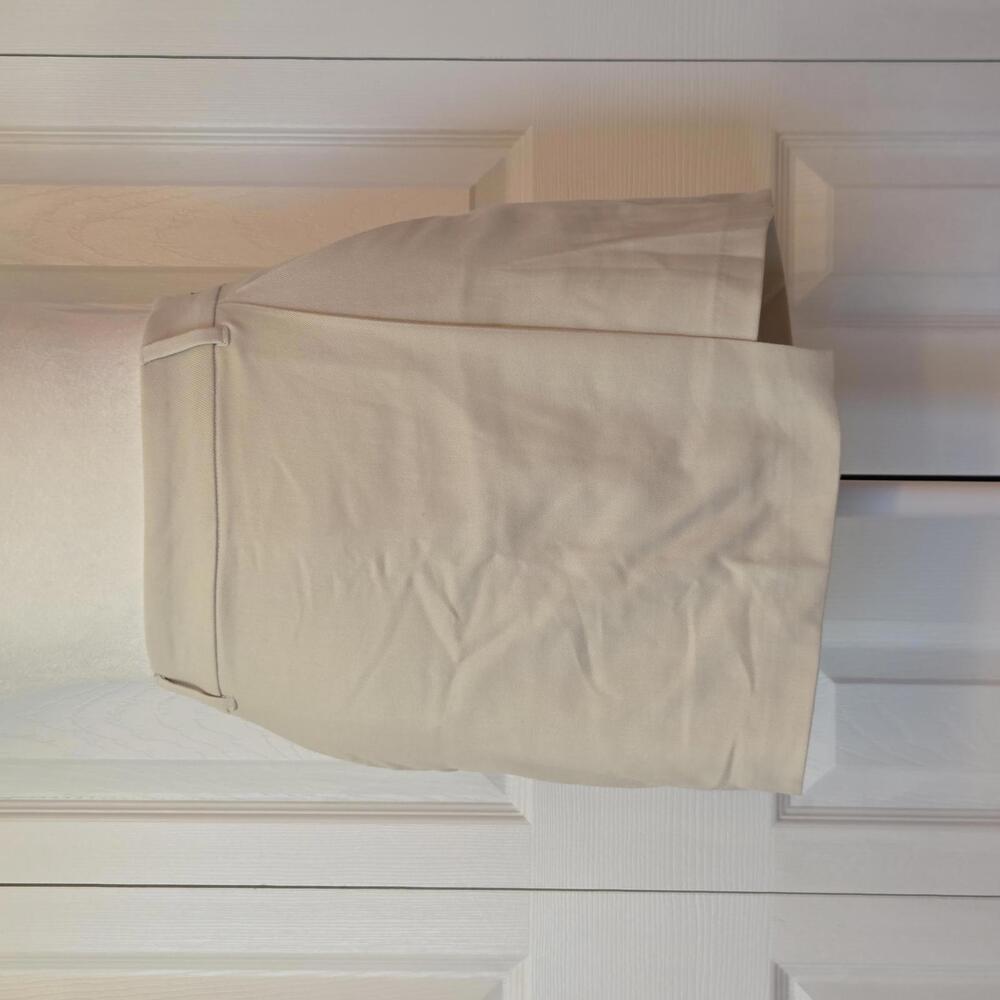 Cream Beige A-line Wrap Mini Skirt Hollister Size XXS Y2K Preppy Minimalist